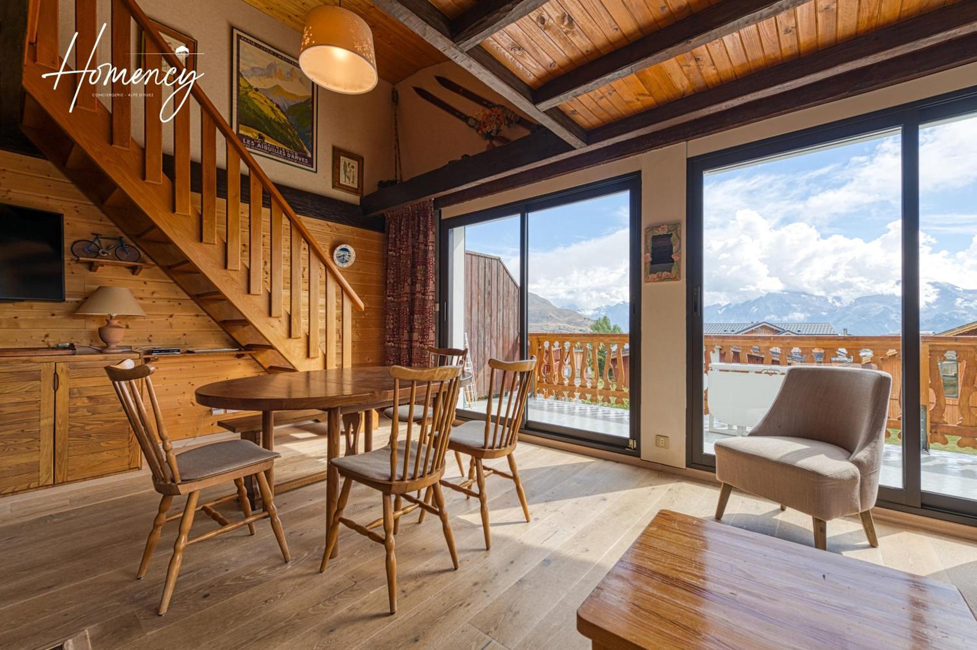 Homency - Residence Les Chevreuils Alpe d'Huez Exteriör bild